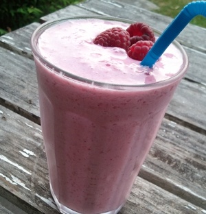 Hallonmilkshake Hallonmilkshake